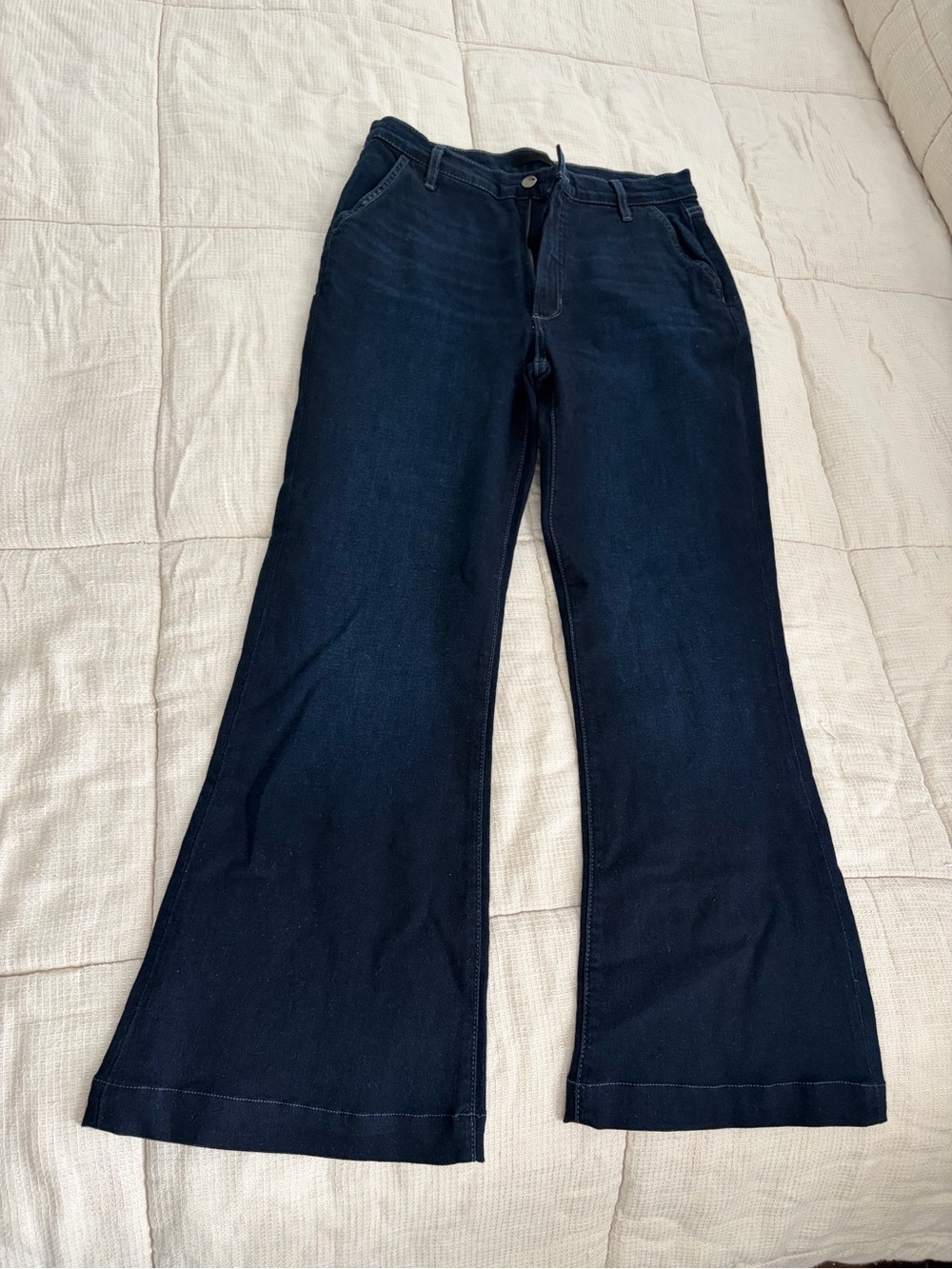 Joe's Jeans Dark Blue Boot Leg Flare Jeans